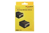 Kabels - diversen - DeLOCK RS-232 Tester DB9 female > DB9 male - 87713