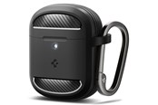 Headphones/Headsets - Spigen Rugged Armor - matte black - Google Pixel Buds Pro 2/Pro - ACS07604