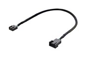 Voedingskabel (extern) - Deltaco - fan power extension cable - 4 pin fan connector to 4 pin fan connector - 30 cm - SSI-64