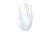 Muis - ONIKUMA CW905 Wired - Gaming muis - Optisch - 7 knoppen - Wit met RGB-licht - CW905W