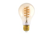 Armaturen & Lampen - EGLO LED spot A75 Spiral 4W/820 245 lumen amber dimmable E27 - 110078