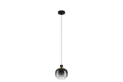 Lampen - EGLO OILELLA pendant black/grey/transparent - 99616