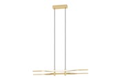 Lampen - EGLO COLMEAL long table pendant brushed brass - 901226