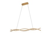 Lampen - EGLO LASANA 4 long table pendant 3000K light brown - 901106