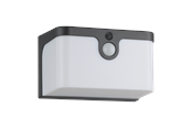 Lampen - EGLO CROARA outdoor wall lamp solar cell anthracite - 901081
