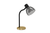 Lampen - EGLO MACERE table lamp black/brushed brass - 901062
