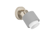 Lampen - EGLO BELLIZZI spot brushed steel/grey - 901045