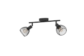 Lampen - EGLO SONNINO spot 2L black - 901039