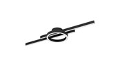 Lampen - EGLO AMANDOLO ceiling lamp with remote control 2700-6500K black - 900953
