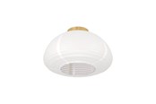 Lampen - EGLO SUMMERHILL ceiling lamp white/wood - 44063