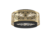 Lampen - EGLO SANDBACH ceiling light  black/brass - 43979