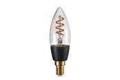 Smart Home - EGLO CONNECT-Z LED C35 Spiral 4W 2000K E27 smoky - 110322