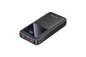 Powerbank - Vention Powerbank FHLB0 20000mAh Micro-USB USB-C 2xUSB-A 22.5W (black) Powerbank - Zwart - 20000 mAh - FHLB0