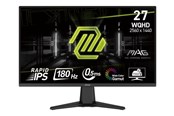 Scherm - 27" MSI MAG 275QF - 2560x1440 (QHD) - 180Hz - IPS *DEMO* - MAG 275QF