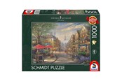 Puzzels - Schmidt Puzzle - Thomas Kinkade: Café in Munich (1000 pieces) Vloer - SCH9675