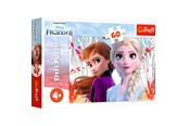 Puzzels - Trefl Puzzle - Frozen - The enchanted world of Anna and Elsa (60 pieces) Vloer - TFL17333