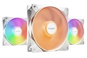 Case Fan - be quiet! LIGHT WINGS LX White High Speed (3-pack) - Case ventilator - 120mm - Black - 31 dBA - BL125