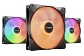 Case Fan - be quiet! LIGHT WINGS LX 140 (3-pack) - Case ventilator - 140mm - Zwart met RGB-licht - 23 dBA - BL127