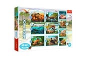 Puzzels - Trefl Puzzle - Meet all the dinosaurs (10in1) Vloer - TFL90390