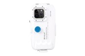 Mobiel - Overige accessoires - Puluz plastic waterproof case for iPhone 14 Plus/Pro Max/13 Pro Max/12 Pro Max/11 Pro Max (white) - PU9116W