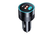 Mobiel - Adapters & Opladers - Choetech TC0011 car charger 130W 2x USB C 1x USB A (black) - TC0011