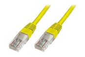 Netwerk - kabel - DIGITUS Ecoline patch cable - 2 m - yellow - Geel - 2m - DK-1511-020/Y