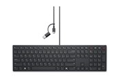 Toetsenbord - Dell Wired Collaboration Keyboard KB525C - keyboard - QWERTY - Icelandic - black Input Device - Toetsenbord - Ijslands - Zwart - KB525C-IC-EMEA