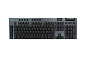 Toetsenbord - Logitech G915 X LIGHTSPEED - Clicky - 100% (volledige grootte - standaard) - Gaming toetsenbord - Engels (VK) - Zwart - 920-012708
