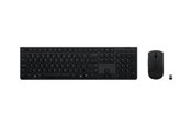 Toetsenbord - Lenovo Professional - keyboard and mouse set - grey Input Device - Keyboard and mouse set - Grijs - 4X31K03950