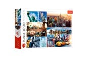 Puzzels - Trefl Puzzle - New York - collage (4000 pieces) Vloer - TFL45006