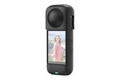 Accessoires voor actiecamera's - Puluz Silicone protective case for Insta360 X4 (black) - PU985B