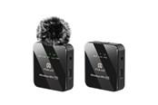 Microfoon - Puluz Wireless Lavalier Microphone 1 TX + 1 RX - PU3153B