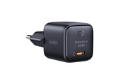 Mobiel - Adapters & Opladers - Aukey PA-B1L 30W USB-C Single Port Wall Charger - Black - PA-B1L