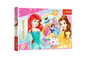 Puzzels - Trefl Puzzle - Princess - Glitter - Memories of Bella and Ariel (100 pieces) Vloer - TFL14819