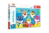 Puzzels - Trefl Puzzle - Baby Shark - Happy Baby Shark (24 Maxi pieces) Vloer - TFL14337