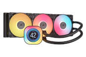 CPU koeler - Corsair iCUE LINK TITAN 360 RX LCD - CPU waterkoeling - Max 36 dBA - CW-9061023-WW