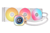 CPU koeler - Corsair iCUE LINK TITAN 360 RX LCD White - CPU waterkoeling - Max 36 dBA - CW-9061026-WW