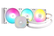 CPU koeler - Corsair NAUTILUS 360 ARGB White - CPU waterkoeling - Max 36 dBA - CW-9060095-WW