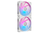 Case Fan - Corsair iCUE LINK RX140 MAX RGB (2-pack) - Case ventilator - 140mm - Zwart met RGB-licht - 36 dBA - CO-9051040-WW