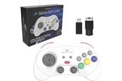 Gaming accessoires - Retro-Bit PRO - White - Wireless Controller - Sega Saturn - 7350002934937