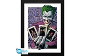 Merchandise - ABYstyle - DC COMICS Framed print The Joker Haha Cards - Afbeelding - GBYDCO960
