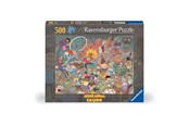 Puzzels - Ravensburger An ordinary day at the Villain school (500) - 12001444