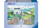 Puzzels - Ravensburger Coastal Cottage 1000p - 12001104