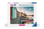 Puzzels - Ravensburger Boathouses In Smogen 500p - 12000847