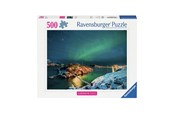 Puzzels - Ravensburger Northern Lights In Bergsfjord 500p - 12000845