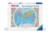 Puzzels - Ravensburger Political World Map 1000p - 12000664