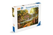 Puzzels - Ravensburger Cottage By The River 500p - 12000218