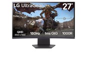 Scherm - 27" LG UltraGear 27GS60QC-B - 2560x1440 (QHD) - 180Hz - VA - 27GS60QC-B.AEUQ