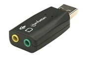 Geluidskaart - IC INTRACOM Manhattan Sound Adapter USB-A to 3.5mm - 150859