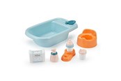 Pop, teddybeer en materiaal - Ecoiffier Doll Bath with Accessories - 787